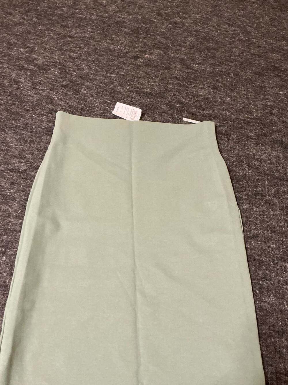 Windsor Sage Green Knit Midi Skirt Size L